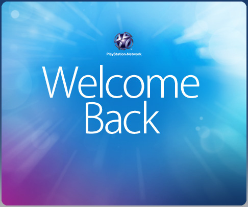PSN Welcome Back program